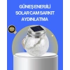 Bahçe ve Teras İçin Solar Cam Sarkıt LED Aydınlatma