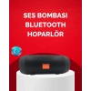 Bluetooth Hoparlör 20W Bass Güçlü Ses USB Flash AUX Destekli