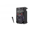 Bluetooth Karaoke Hoparlör Fm 8 Mikrofonlu 34 X 22.7 X 17.6 Cm - Siyah ND2820