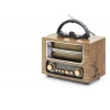 Bluetooth Nostaljik Hoparlör Fm 16.7 X 9.5 X 13.8 Cm NS6637BT