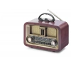 Bluetooth Nostaljik Hoparlör Fm 24.8 X 11.7 X 18.5 Cm NS6650BT