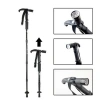 Boya Göre Ayarlı Işıklı Yürüyüş Bastonu LED Güçlü Aydınlatmalı Ergonomik Tasarım WT-002