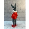 Bugs Bunny Büyük Boy Figür 10×34 cm Salon Dekoru