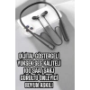 Dijital Göstergeli Kulak İçi Kablosuz Bluetooth Kulaklık Boyun Bantlı