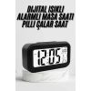 Dijital Masa Saati Termometre Takvim Led Ekran Pilli Ev Ofis Masası