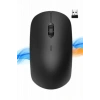 Ergonomik Tasarım Kablosuz Siyah Mouse Hassas Uzun Ömürlü