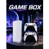 Game Box 3D Çift Oyun Kollu 4K HD Ekran 20000den Fazla Oyun Seçeneği 2.4G Kablosuz