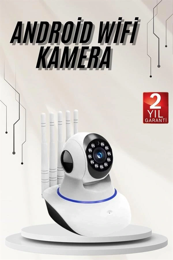 Güvenlik Kamerası Antenli Gece Görüşlü Sensörlü Harekete Duyarlı