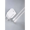 İOS Uyumlu Type-C Girişli Hızlı Şarj 15/15 Pro Max Adaptör ve Kablosu