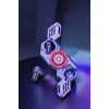 Kırmızı Kablosuz Bluetooth Kulaklık Stres Çarklı Oyuncu Kulaklığı