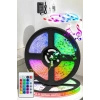 Led Işık 5 Metre Şerit Led RGB Işıklı