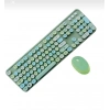 Mofii Zr513/Y Sweet Yeşil Klavye Mouse Set