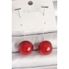 Pirinç Gümüş Renk Çivi Kiraz Model Kadın Küpe