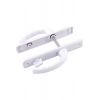 POŞETLİ BANYO-WC - KİLİTLİ BEYAZ PVC KAPI KOLU (5047)