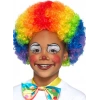 Rengarenk Kıvırcık Afro Peruk Bonus Saç 120 Gr