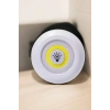 Spot Lamba Led Işık 3lü Uzaktan Kumandalı Pilli Yapışkanlı Kablosuz