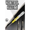Test Cihazı Kontrol Kalemi Çift Başlıklı Şeffaf Elektrik Testi
