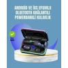 Uzun Pil Ömürlü E10 Powerbank Bluetooth Kulaklık LED Gösterge