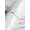 Yıldız Model Gold Renk Pirinç Bileklik