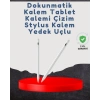Yüksek Hassasiyetli Eğim Sensörlü Dijital Kalem – USB-C Hızlı Şarjlı