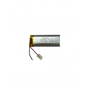 102050 3.7V 1000mAh Li-Polymer Pil (Devreli/1.5A)