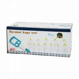 12 PARÇA  HACAMAT KUPA MASAJ SETİ (5047)