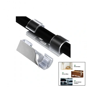 20 PARÇA KABLO KLİPSİ YAPIŞKANLI (5047)