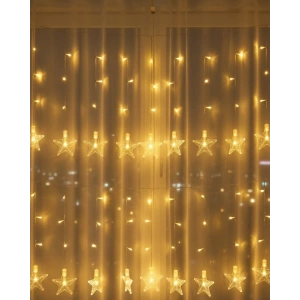 20 Yıldızlı LED Şerit Işık 5W Güç İç Mekan Parti ve Vitrin Süsleme