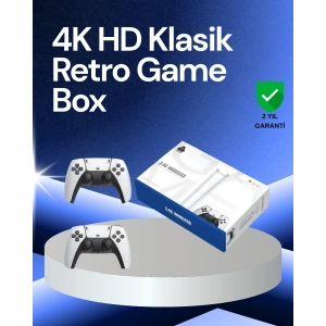 20000 Oyunlu Retro TV Oyun Konsolu 64GB SD Kartlı Model