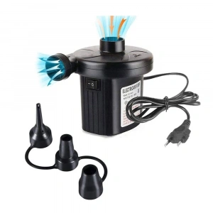 220V Priz Girişli Havuz Bot Şişme Yatak Şişirme Pompası