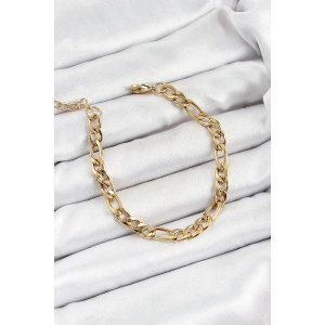 316L Çelik Gold Renk Zincir Erkek Bileklik