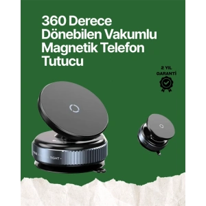 360° Ayarlanabilir Manyetik Araç Telefon Tutucu – Kompakt ve Pratik Tasarım