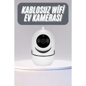360° Full HD Akıllı Kamera Hareket Sensörlü Wifi Kamera Çocuk Güvenlik Kamerası