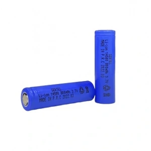 3.7V Li-ion 14500 AA - 800 mAh 3C Şarjlı Pil