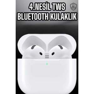 4.Nesil Kaliteli TWS Android ve İOS Uyumlu Mikrofonlu Kulaklık