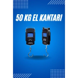 50 Kg Dijital El Terazisi Cep Tartısı El Kantarı Terazi