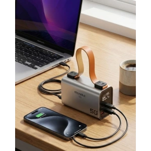 50000 mAh Powerbank Süper Hızlı Şarj LED Dijital Göstergeli Taşınabilir Şarj Cihazı