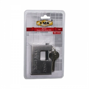 70MM GRİ KAYAR MİLLİ ASMA KİLİT (5047)