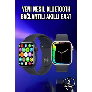 Akıllı Saat Amoled Ekran Yeni Nesil Bluetooth Bağlantılı