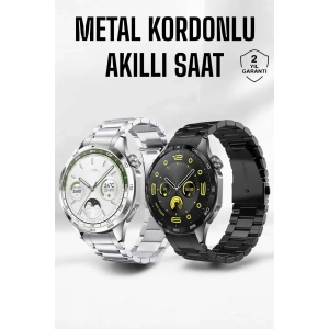 Akıllı Saat Bildirim Görme Amoled Ekran GPS Uyumlu Sesli Görüşme