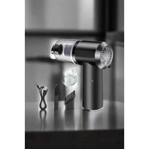 Araç İçi Süpürge Filtreli Şarjlı Süpürge Vakumlu Yıkanabilir