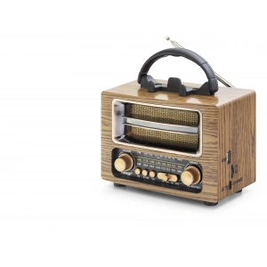 Bluetooth Nostaljik Hoparlör Fm 16.7 X 9.5 X 13.8 Cm NS6637BT