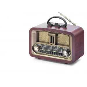 Bluetooth Nostaljik Hoparlör Fm 24.8 X 11.7 X 18.5 Cm NS6650BT