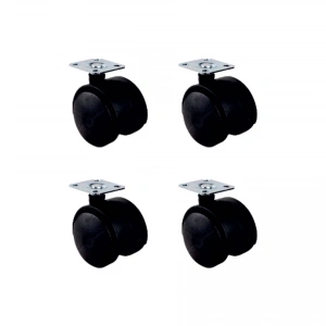 Büyük Plastik Tablalı Teker - 50MM HKS126 - 4 Adet