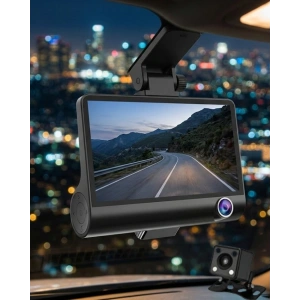 Çift Kameralı Araç İçi Kamera Full HD 1080P Gece Görüş ve Park Modlu