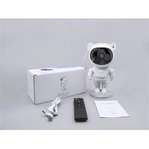 Çocuklara Özel Projeksiyon Astronot Lamba Speaker Sevimli