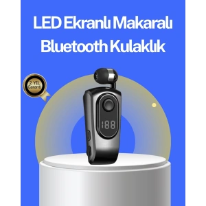 Dijital Ekranlı Bluetooth Kulaklık – Titreşimli Bildirim, 25 Saat Kullanım