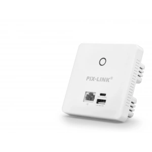 Duvar Tipi Wifi Access Point Poe Destekli 300 Mbps - Beyaz LV-CAP08