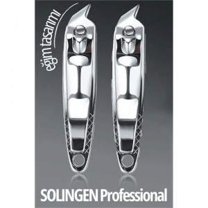Eğimli Tırnak Makası 2 li Set Solingen Profesyonel