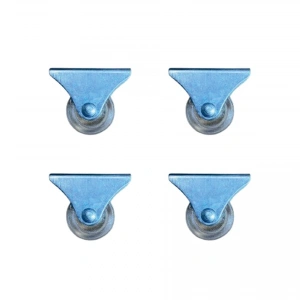 Furç Sabit Teker - 38MM - Şeffaf HKS237 - 4 Adet